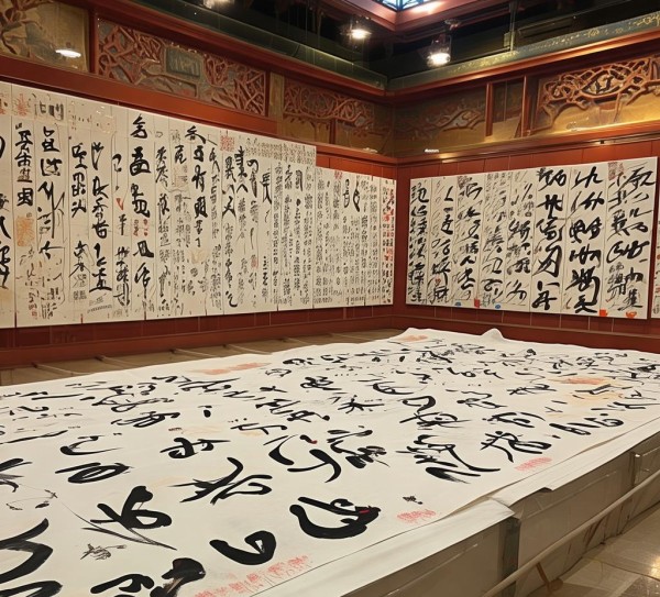 首届天朗杯书法名家展，翰墨飘香，文化瑰宝传承之旅,首届天朗杯书法名家展，翰墨飘香，文化瑰宝传承之旅,书法,第1张