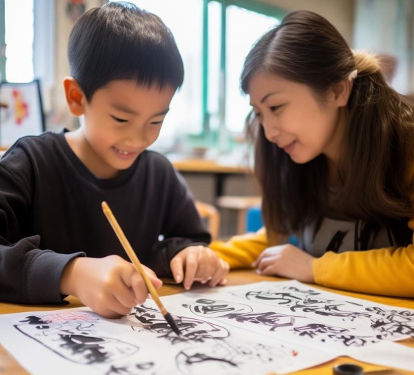 三年级书法入门指南，解锁书法艺术奥秘,三年级书法入门指南，解锁书法艺术奥秘,书法,第1张