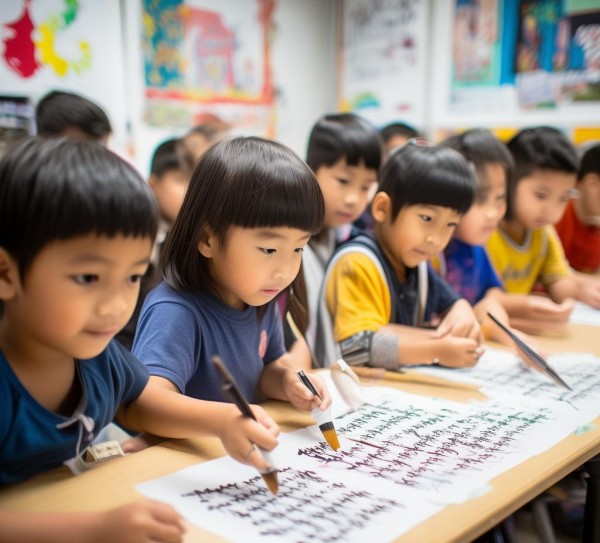 新时代书法教育，一年级学生传承与创新之旅,新时代书法教育，一年级学生传承与创新之旅,书法,书法展,第1张