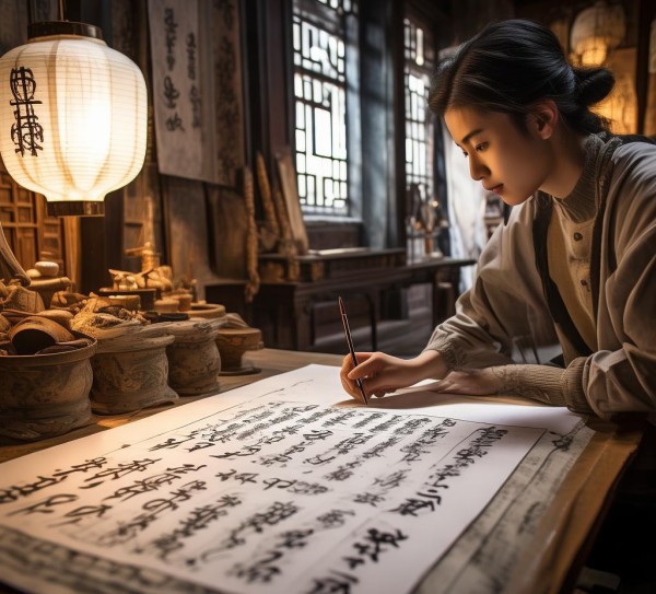 书法之旅，我的课余生活篇章,书法之旅，我的课余生活篇章,书法,第1张