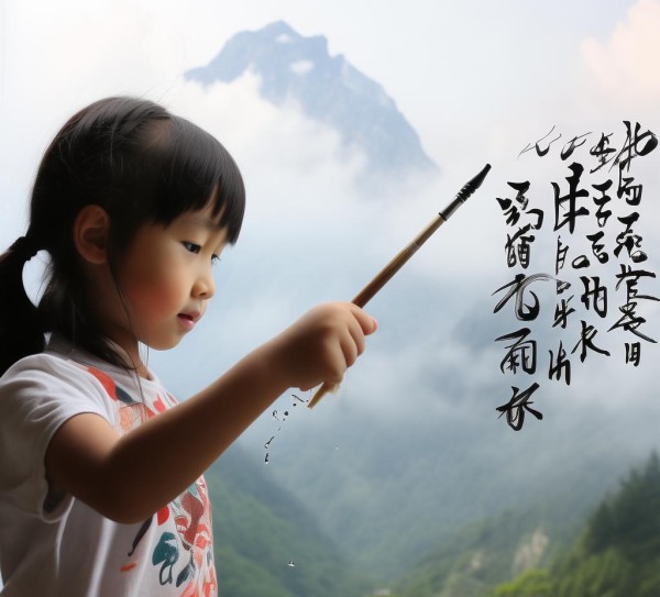 三年级学生山行书法作品意境解读,三年级学生山行书法作品意境解读,书法,第1张