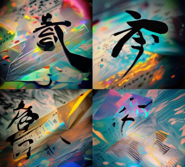 翰墨生辉，动态折纸中的书法艺术魅力,翰墨生辉，动态折纸中的书法艺术魅力,书法,第1张