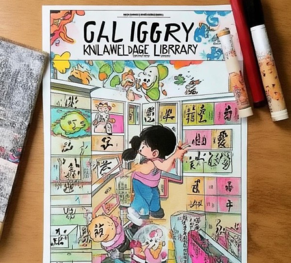 一年级书法启蒙，手抄报中的书法知识库之旅,一年级书法启蒙，手抄报中的书法知识库之旅,书法,第1张