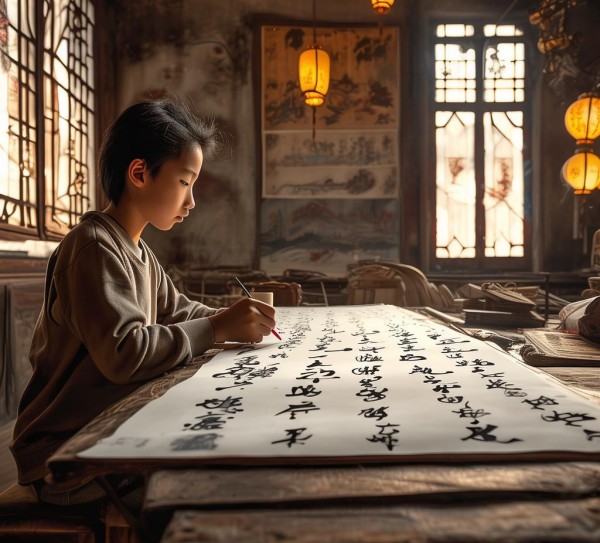 人教版小学书法名篇赏析，传承经典之美,人教版小学书法名篇赏析，传承经典之美,书法,第1张