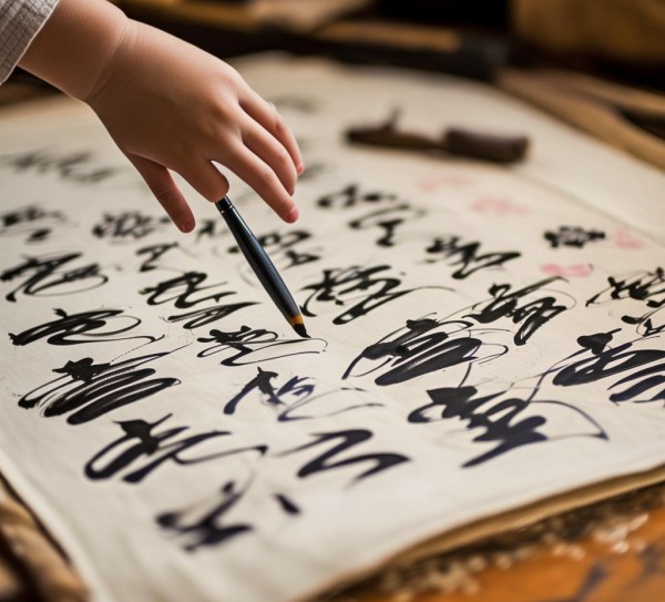 墨舞童心，书法艺术之旅，三年级行书作品赏析记,墨舞童心，书法艺术之旅，三年级行书作品赏析记,书法,第1张