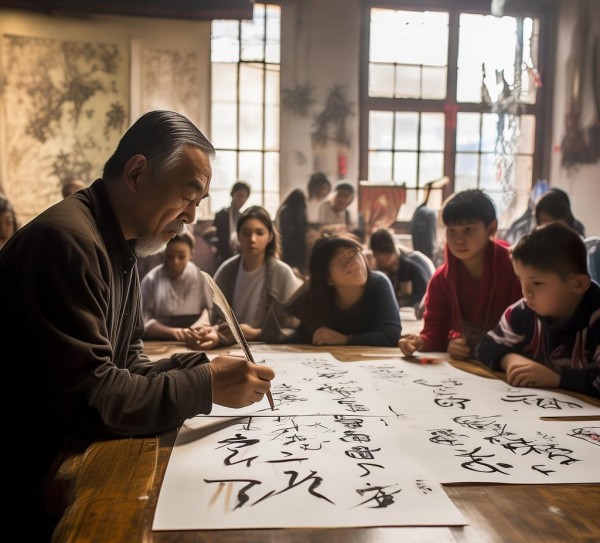 书法名家一堂课，传承韵味，笔尖下的文化之旅,书法名家一堂课，传承韵味，笔尖下的文化之旅,书法,第1张